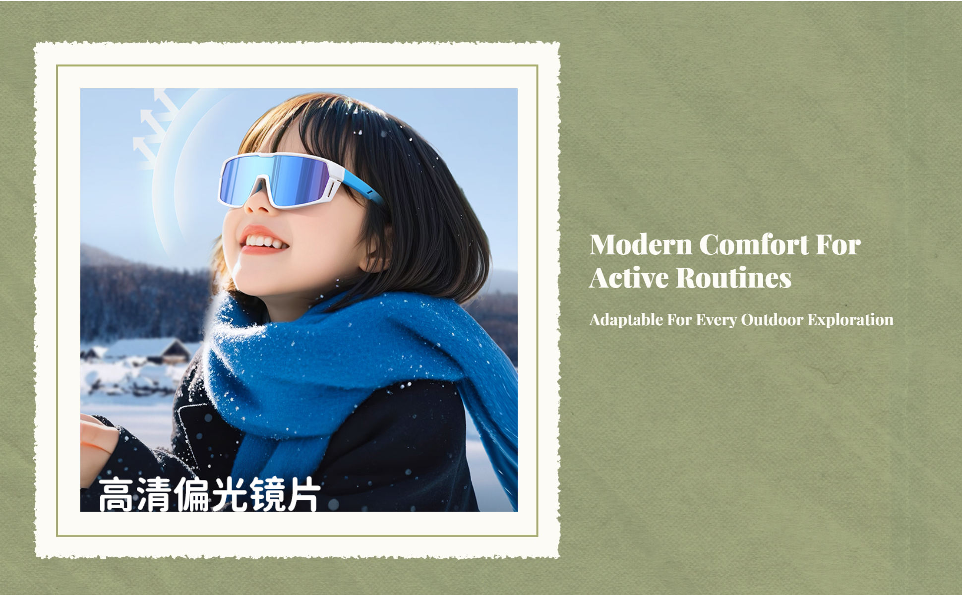 Occhiali polarizzati bambini sport